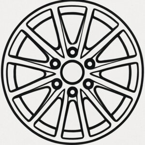 Platišče Diewe Wheels Predator 19" 8.0J 5x112 ET43 Črna