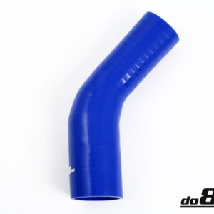 Silikonska cev 45° 1,25 - 1,75" (32-45mm)