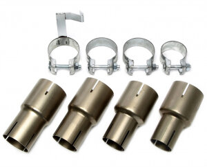 Catback (nerjavno jeklo) TA Technix za VW Golf I Cabriolet, Scirocco II (53B) 1984-1993