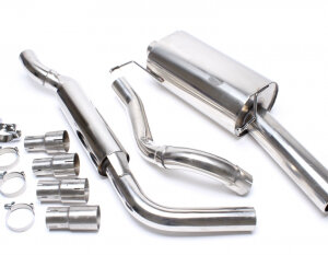 Catback (nerjavno jeklo) TA Technix za VW Golf I Cabriolet, Scirocco II (53B) 1984-1993