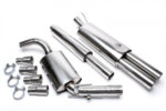 Catback (nerjavno jeklo) TA Technix za VW Golf III, Golf III Cabriolet, Golf IV Cabriolet (1H) 1991-2002