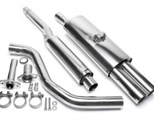Catback (nerjavno jeklo) TA Technix za VW Polo, Polo Classic, Polo Coupe (86C) 1987-1994