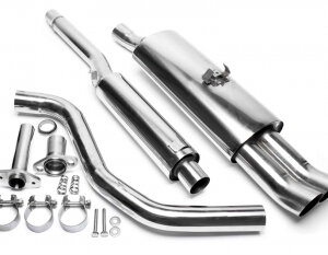 Catback (nerjavno jeklo) TA Technix za VW Polo, Polo Coupe, Polo Classic (86C) 1987-1994