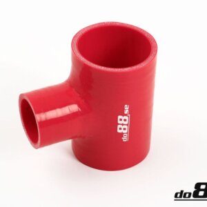 Silikonska cev T 2,5" + 2" (63+51mm)