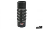 Silikonska cev črna 4-Humps 2,5" (63mm)