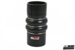 Silikonska cev črna 2-Humps 2,5" (63mm)