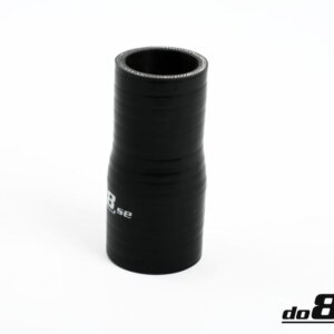 Silikonska cev črna 1,375 - 1,625" (35-41mm)