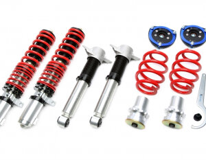 Deep Nastavljivo vzmetenje TA Technix za Audi A3 / Altea / Leon / Toldeo / Skoda Octavia / Superb / Beetle / Eos / Golf / Golf Cabriolet / Golf Plus / Jetta / Passat / Passat CC / CC / Scirocco / Touran (8P) 2003-, s nastavljivo trdoto