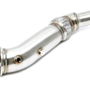 TC B58 downpipe brez katalizatorja – Za BMW serije 1 (F20/F21), 2 (F22/F23), 3 (F30/F31/F34), 4 (F32/F33/F36), 5 (G30), 7 (G12), X3 (G01) in X4 (G02) – motor B58