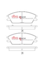 DBA RP sprednje zavorne ploščice za Honda Accord, Hyundai Getz