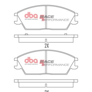 DBA RP sprednje zavorne ploščice za Honda Accord, Hyundai Getz