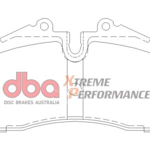 DBA XP sprednje zavorne ploščice za Porsche 911, Porsche 959