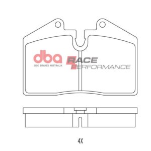 DBA RP zadnje zavorne ploščice za Ford Puma, Holden HSV GTO