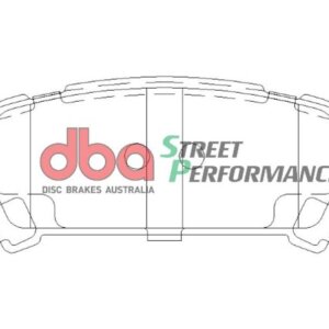 DBA SP zadnje zavorne ploščice za Subaru Forester, Subaru Legacy