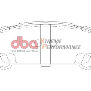 DBA XP zadnje zavorne ploščice za Subaru Forester, Subaru Legacy