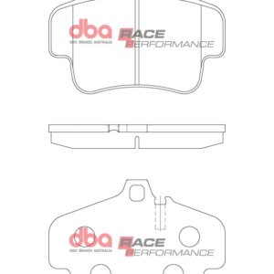 DBA RP zadnje zavorne ploščice za Porsche Boxster, Porsche 718