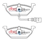 DBA SS sprednje zavorne ploščice za VW Golf Plus, VW Beetle