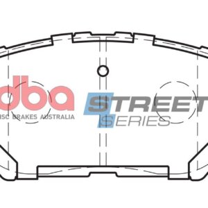 DBA SS sprednje zavorne ploščice za Toyota Camry