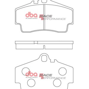 DBA RP zadnje zavorne ploščice za Porsche Boxster, Porsche Cayman