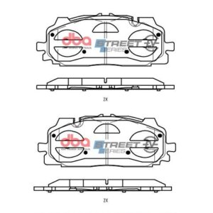 DBA SS EV sprednje zavorne ploščice za Audi e-tron, Cupra Formentor