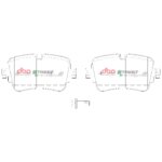 DBA SP zadnje zavorne ploščice za Audi E-Tron Sportback, Audi e-tron