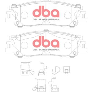 DBA SP zadnje zavorne ploščice za Toyota Land Cruiser, Lexus LX