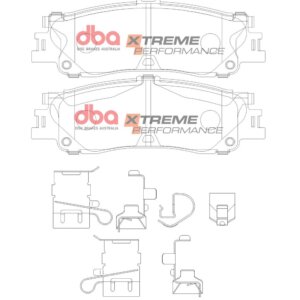 DBA XP zadnje zavorne ploščice za Toyota Land Cruiser, Lexus LX