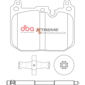 DBA XP sprednje zavorne ploščice za BMW 1, MINI Mini