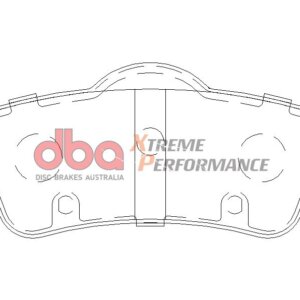DBA XP zadnje zavorne ploščice za Holden Commodore, Chevrolet Lumina