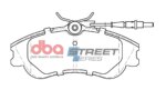 DBA SS sprednje zavorne ploščice za Peugeot Partner, Citroën Berlingo