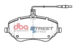 DBA SS sprednje zavorne ploščice za Peugeot 407, Peugeot 607