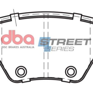 DBA SS zadnje zavorne ploščice za VW Golf Plus, VW Beetle