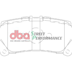 DBA SP zadnje zavorne ploščice za Lexus RX, Lexus GS