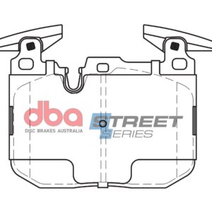 DBA SS sprednje zavorne ploščice za BMW 1, BMW 4