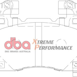 DBA XP sprednje zavorne ploščice za Chevrolet Camaro, Tesla Model S