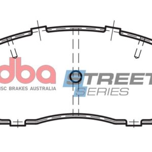 DBA SS sprednje zavorne ploščice za Mazda B1600, Daihatsu Fourtrak