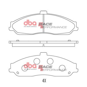 DBA RP sprednje zavorne ploščice za AC MK, Cadillac XLR