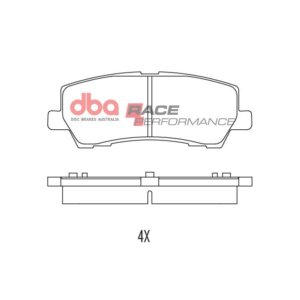 DBA RP zadnje zavorne ploščice za Ford Mustang