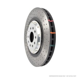 DBA dvodelni sprednji zavorni disk za Audi A6