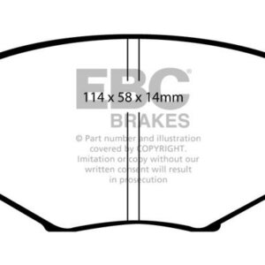 EBC Ultimax sprednje zavorne ploščice za Mazda MX-5