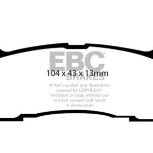 EBC Ultimax zadnje zavorne ploščice za Mazda MX-5, Mazda 323