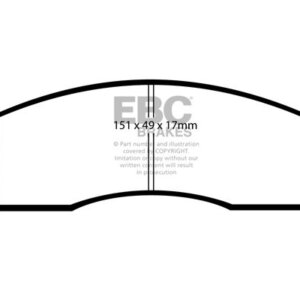 EBC Ultimax sprednje zavorne ploščice za Nissan Maxima