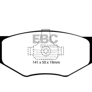 EBC Ultimax sprednje zavorne ploščice za VW Golf, VW Vento