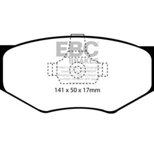 EBC Ultimax sprednje zavorne ploščice za Skoda Felicia, SEAT Arosa