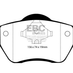 EBC Ultimax sprednje zavorne ploščice za SEAT Alhambra, Ford Galaxy