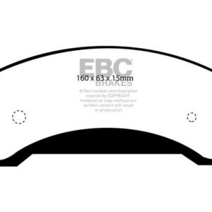 EBC Ultimax sprednje zavorne ploščice za Ford Explorer