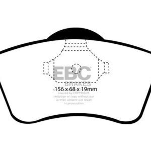 EBC Ultimax sprednje zavorne ploščice za VW Transporter