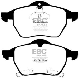 EBC Ultimax sprednje zavorne ploščice za SAAB 9-3