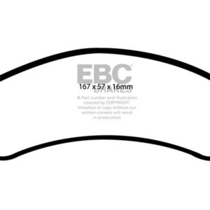 EBC Ultimax sprednje zavorne ploščice za Chevrolet Blazer S10