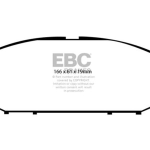 EBC Ultimax sprednje zavorne ploščice za Nissan Patrol